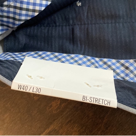 Nautica Bi Stretch Performance Light Grey Pants - Picture 8 of 12